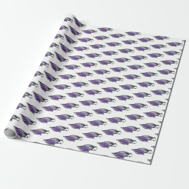 University of Wisconsin Warhawks Wrapping Paper (Unrolled)