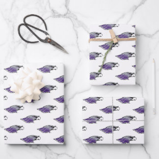 University of Wisconsin Warhawks Wrapping Paper Sheets