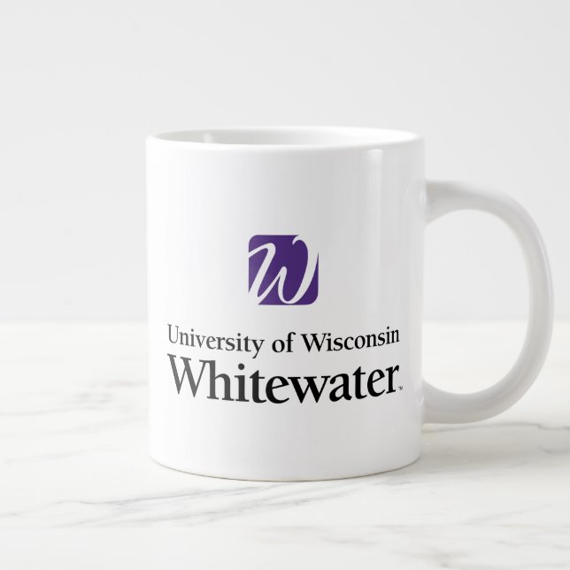 University of Wisconsin Whitewater Giant Coffee Mug (Right)
