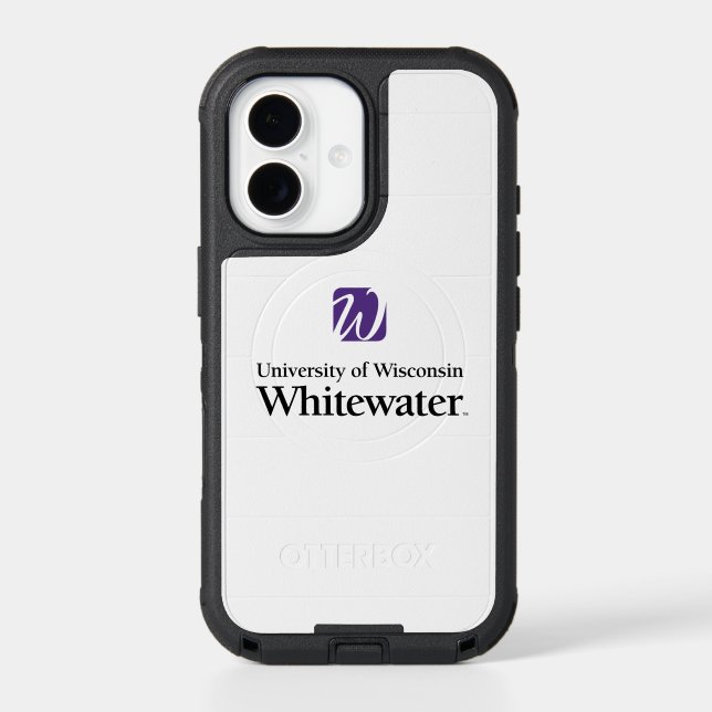 University of Wisconsin Whitewater Otterbox iPhone Case (Back)
