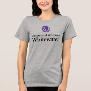 University of Wisconsin Whitewater Tri-Blend Shirt