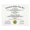 University or College Diploma Replica Art