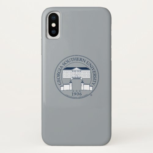 University Seal iPhone X Case