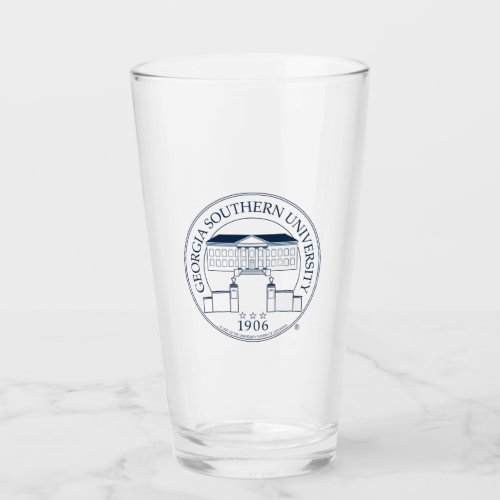 University Seal Glass