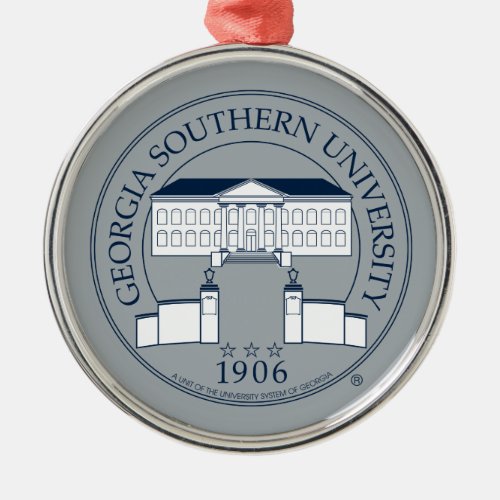 University Seal Metal Ornament