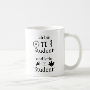 University student present coffee mug