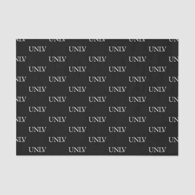 University UNLV Tissue Paper (Front)