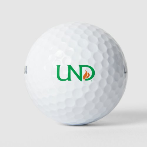 University Wordmark Golf Balls
