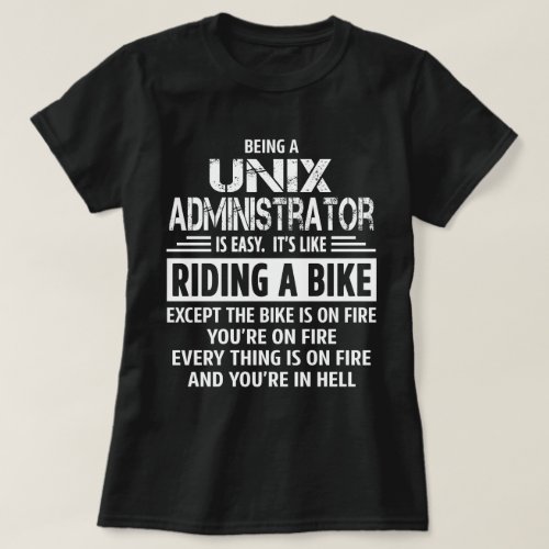Unix Administrator T_Shirt