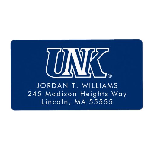 UNK Lopers Graduate Label