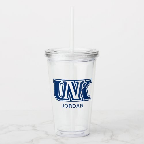 UNK  University of Nebraska at Kearney Acrylic Tumbler