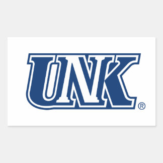 UNK | University of Nebraska at Kearney Rectangular Sticker