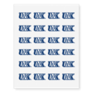 UNK   University of Nebraska at Kearney Temporary Tattoos