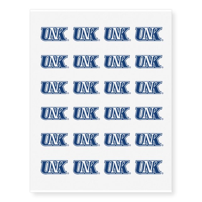 UNK | University of Nebraska at Kearney Temporary Tattoos (Front)