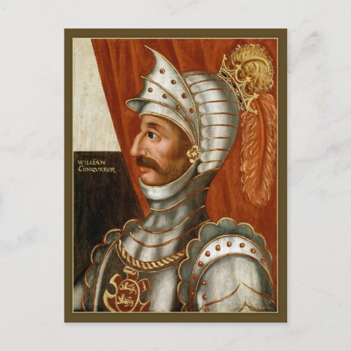 Unknown British William the Conqueror c 1618_20 Postcard