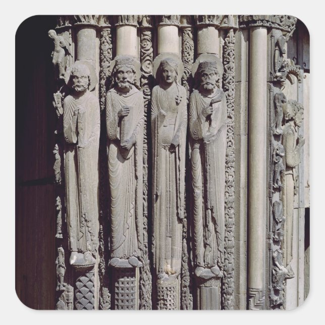 Unknown figure, King Solomon Square Sticker (Front)