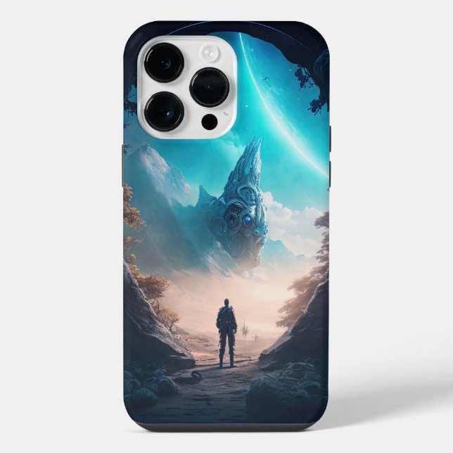 Unknown Planet Iphone Case (Back)