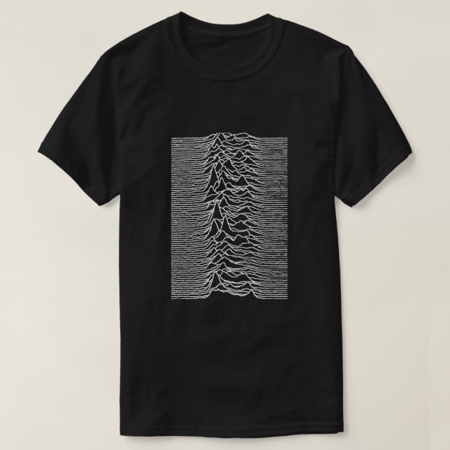Unknown Pleasures T-Shirt (Design Front)