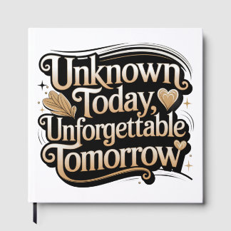 Unknown Today, Unforgettable Tomorrow Guest Book