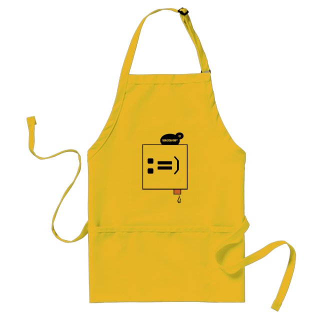 UNKNOWN YELLOW APRON BIG DRIP (Front)