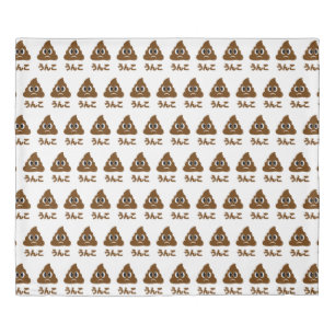 Unko うんこ Poop Japanese Language Duvet Cover