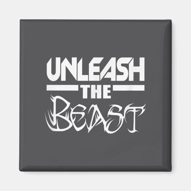 Unleahe C380 Workout Gym Fitness Motivation  Magnet (Front)