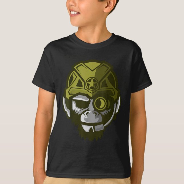 Unleahe Gorilla Body Building Motivation Gym Gift  T-Shirt (Front)