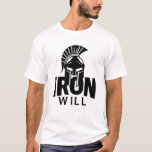 Unleash Strength: Iron Will Gladiator Helmet Tee
