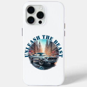 Unleash The Beast American Muscle Car iPhone 15 Pro Max Case
