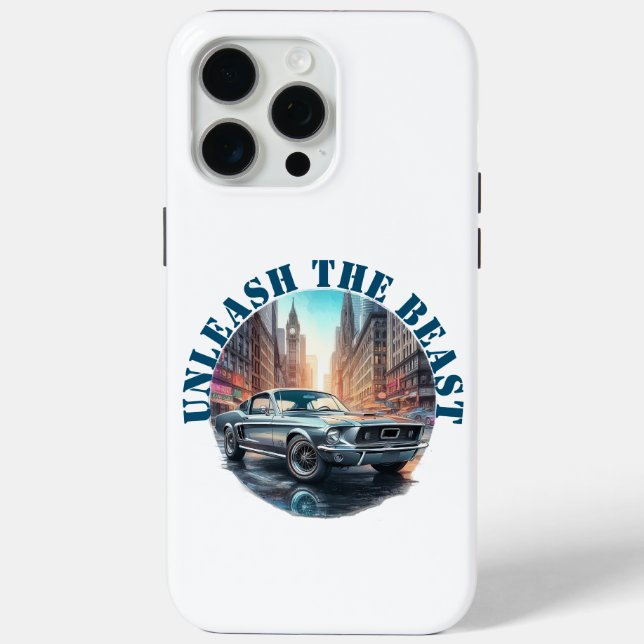 Unleash The Beast American Muscle Car  Case-Mate iPhone Case (Back)