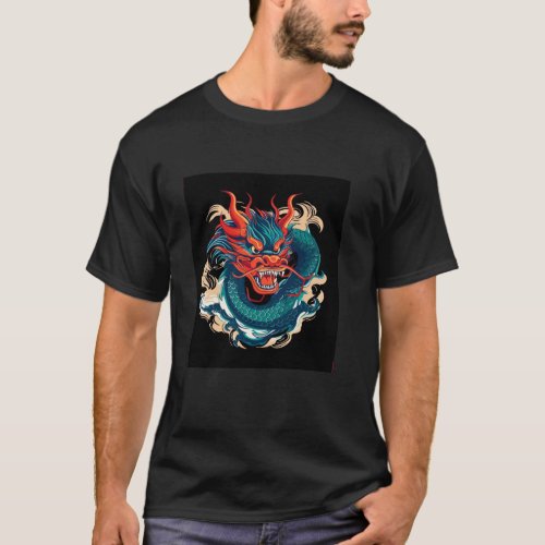 Unleash the Beast Best Design T_Shirt with Drago