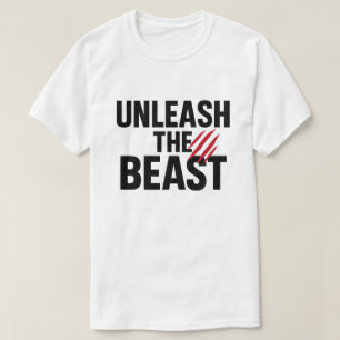 Unleash the Beast  Fierce Motivation T-Shirt