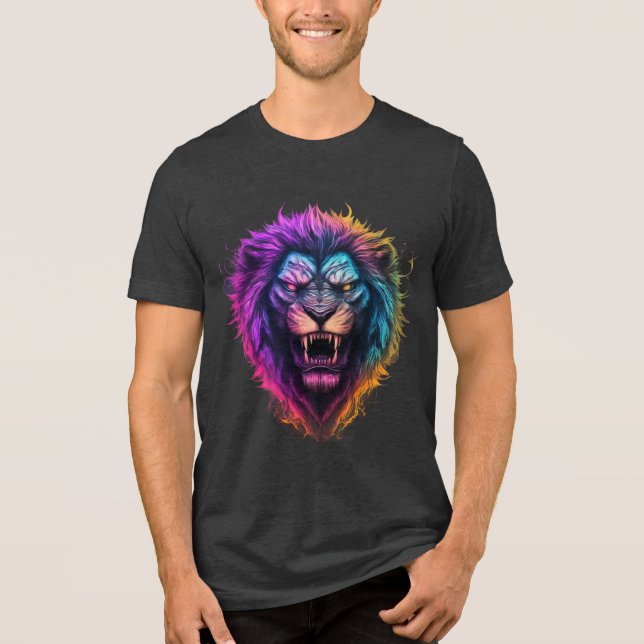Unleash the Beast. Tri-Blend Shirt (Front)