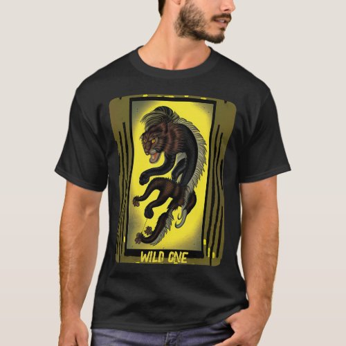 Unleash the beast within with our wild one t_shirt