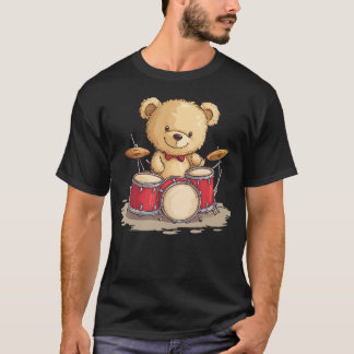 Unleash The Beat With This Teddy Bear T-Shirt