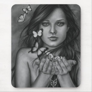 Unleash the butterflies Mousepad