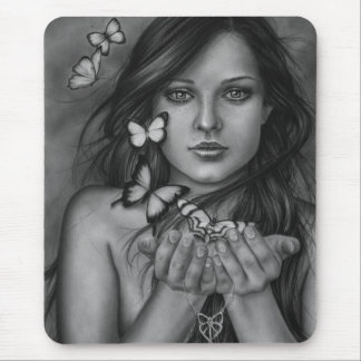 Unleash the butterflies Mousepad