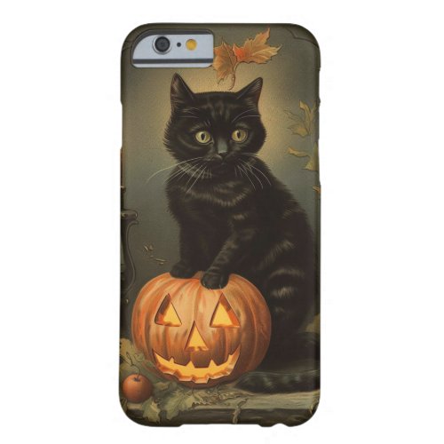 Unleash the Magic Halloween Cat Transformations Barely There iPhone 6 Case