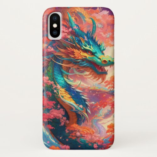 Unleash the Magic with a Striking Dragon iPhone X Case