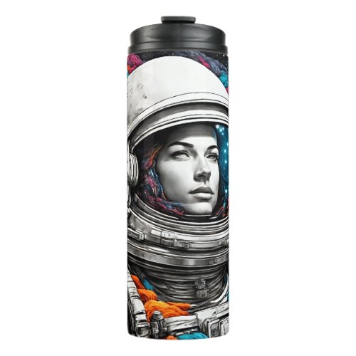 Unleash Your Cosmic Imagination Starry Odyssey Thermal Tumbler
