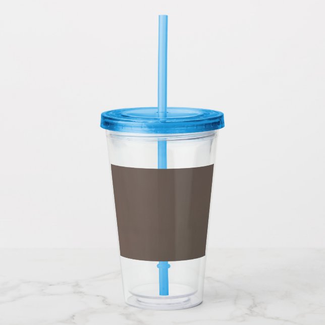 Unleash Your Creativity with Drag & Drop Color Acrylic Tumbler (Front)