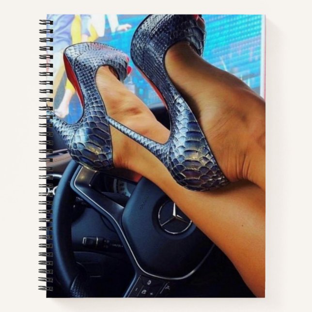 "Unleash your creativity with the Mercedes  Notebook (Front)