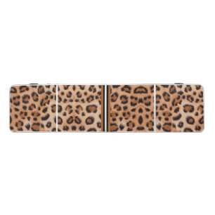Unleash Your Game: Leopard Pattern Pong Table
