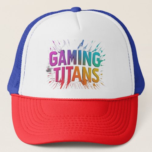  Unleash Your Gaming Potential with Gaming Titans Trucker Hat