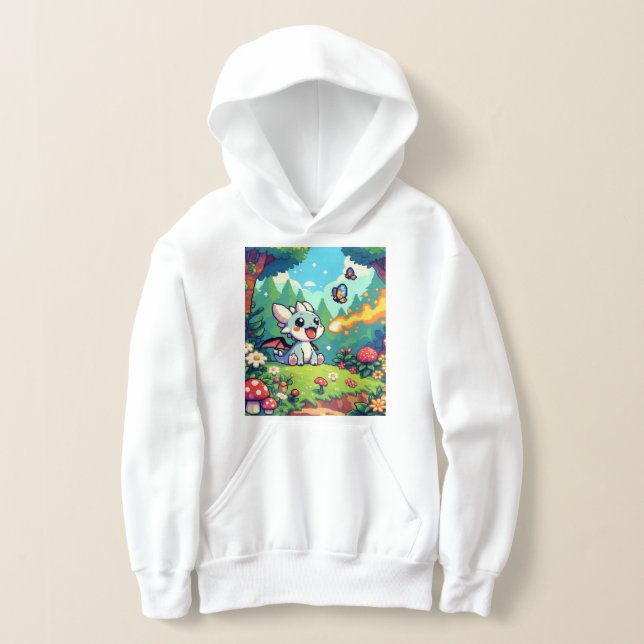 Unleash Your Imagination with Stunning Animated Ga Hoodie (Laydown)