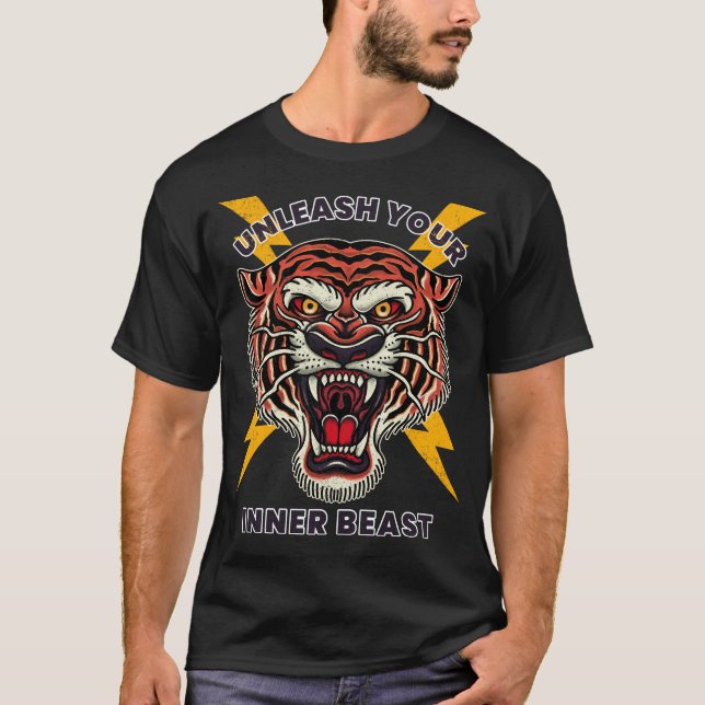 Unleash Your Inner Beast T-shirt  (Front)
