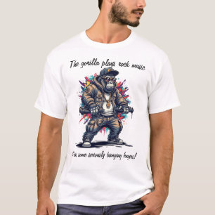 Unleash Your Inner Beat Beast - Gorilla DJ Custom T-Shirt