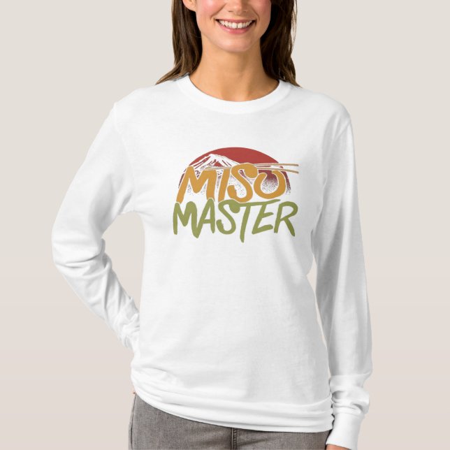 Unleash Your Inner Chef - "Miso Master" Multicolor T-Shirt (Front)