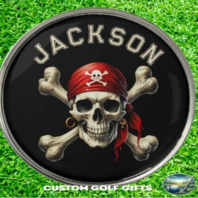 Unleash Your Inner Golf Pirate Ball Marker (Tee-rrific Adventures: Swing Like a Pirate!)