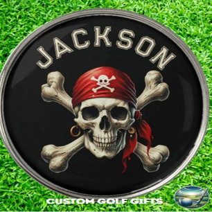 Unleash Your Inner Golf Pirate Golf Ball Marker
